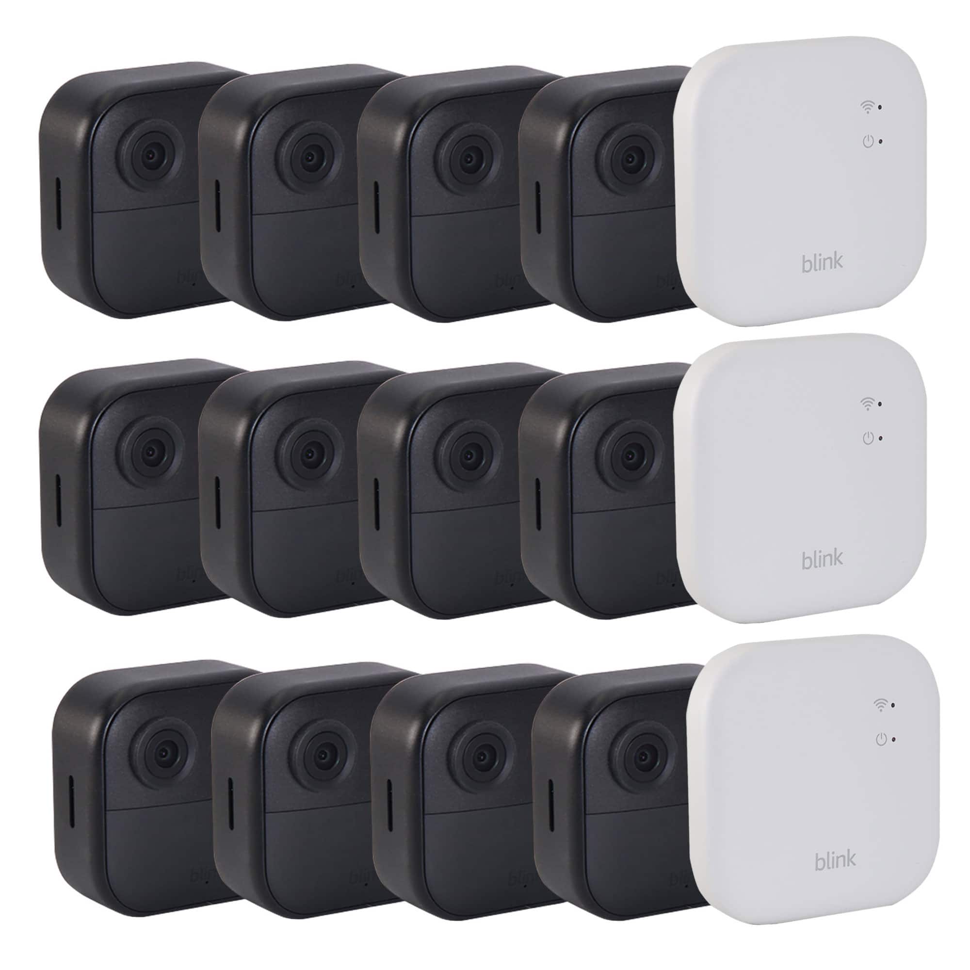 3x Blink Outdoor 4 XR Security Camera Extended Range (Sync Module XR) - 4 Camera - Black