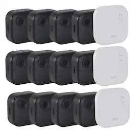3x Blink Outdoor 4 XR Security Camera Extended Range (Sync Module XR) - 4 Camera - Black