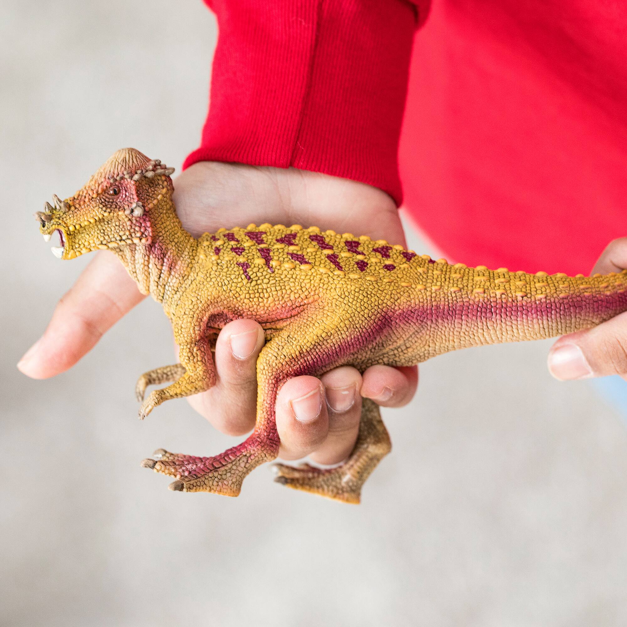 Angle. Schleich - Dinosaurs: Pachycephalosaurus.
