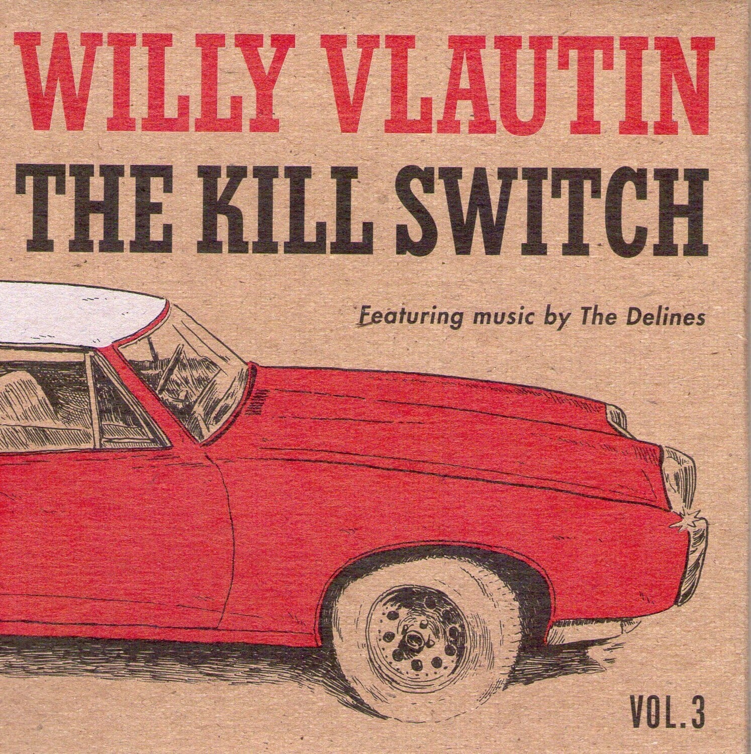 Willy Vlautin - The Kill Switch  - COMPACT DISCS