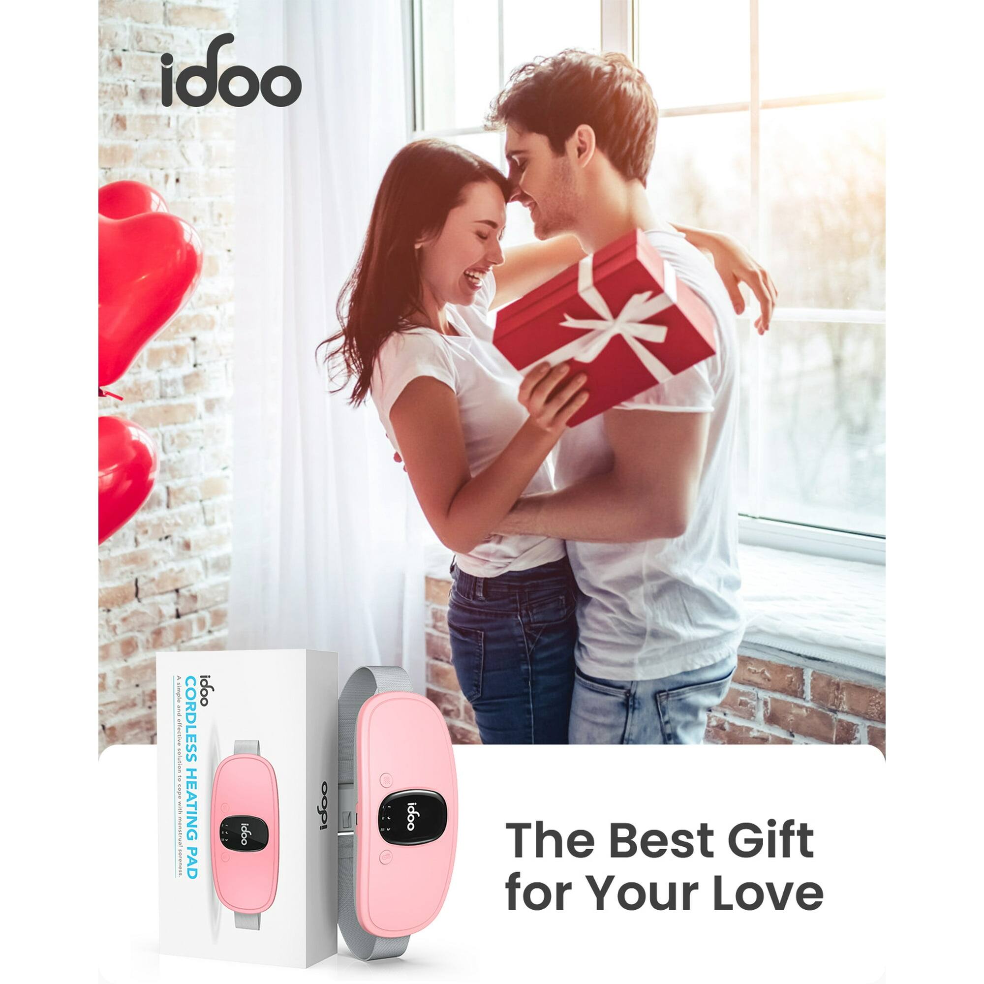 idoo CORDLESS HEATING PAD  
The Best Gift for Your Love