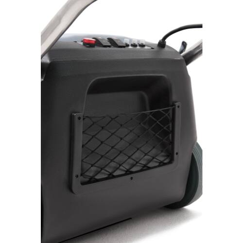Alt View 1. Dapper Supply - Commercial Corded Wide Area Vacuum Cleaner 26 Path 9 Gallon Tank Cleans 10000 Sq Ft Hr 110V Ideal - Grey.