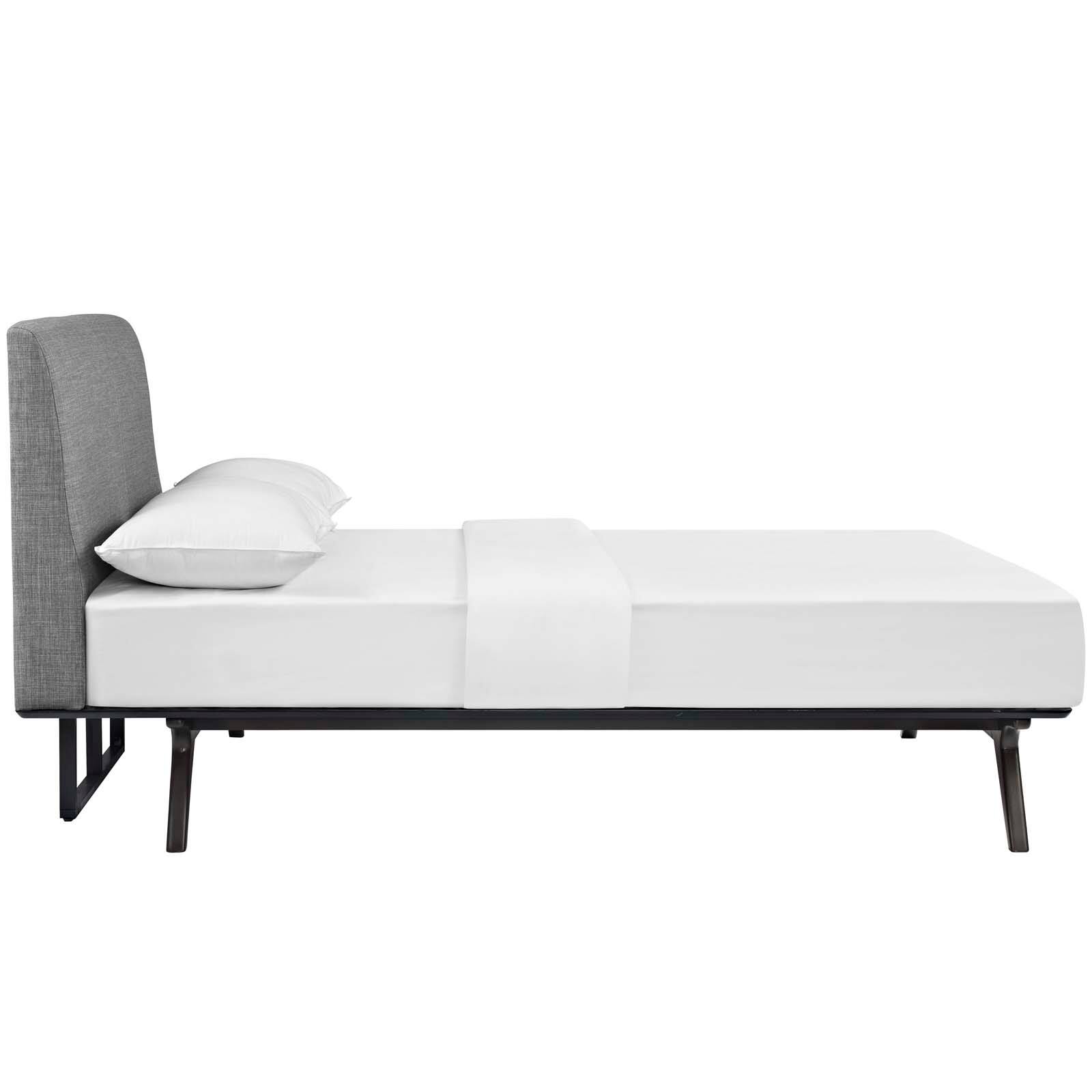 Back. Modway - Ollie Twin Bed Frame - White.