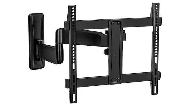 Front. ErgoAV - 32″-65″ Full Motion TV Mount - Black.