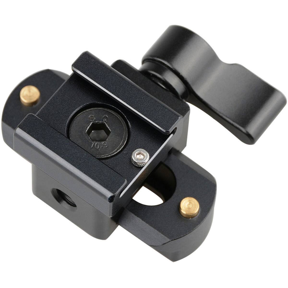 Alt View 3. CAMVATE - CAMVATE Quick Release Clamp and Cold Shoe Mount Adapter, Black Wingnut.