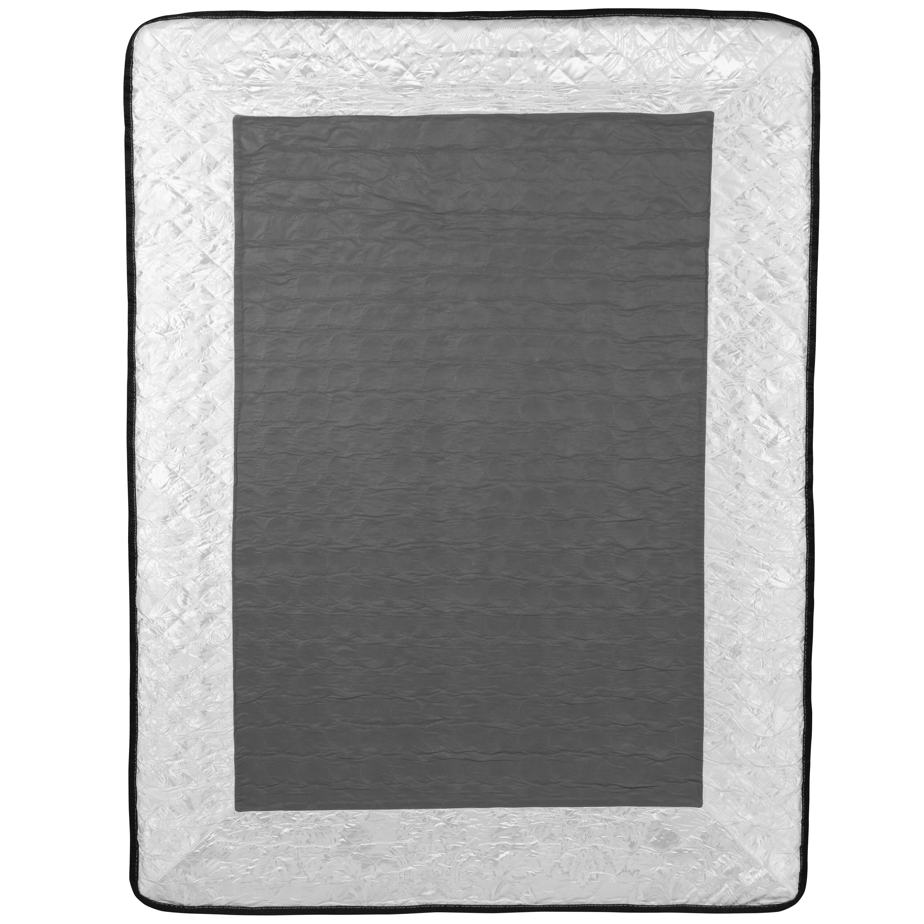 Alt View 10. Emma + Oliver - 10 Inch CertiPUR-US Certified Hybrid Pocket Spring Mattress, Mattress in a Box - Premium Mattress - White.