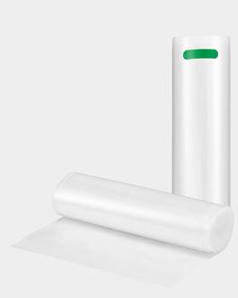 VEVOR - Vacuum Sealer Bags, 2 Rolls 11 In x 50 Ft, Non-BPA Food Grade Seal A Meal Bags, Customizable Freezer-friendly Vac - Transparent