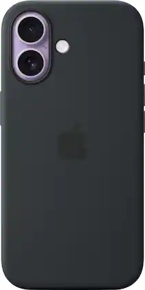 Apple - iPhone 17 Silicone Case with MagSafe - Black