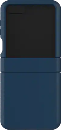 Front. Body Glove - Body Glove Protective Folding Magnetic Navy Blue Case - Samsung Galaxy Z Flip6 - Navy Blue.