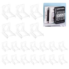 Unique Bargains - 20pcs Book Display Stands, 2" Adjustable Display Holder Mini Clear Easel Collector Stand for Comics, Magazines, DVDs