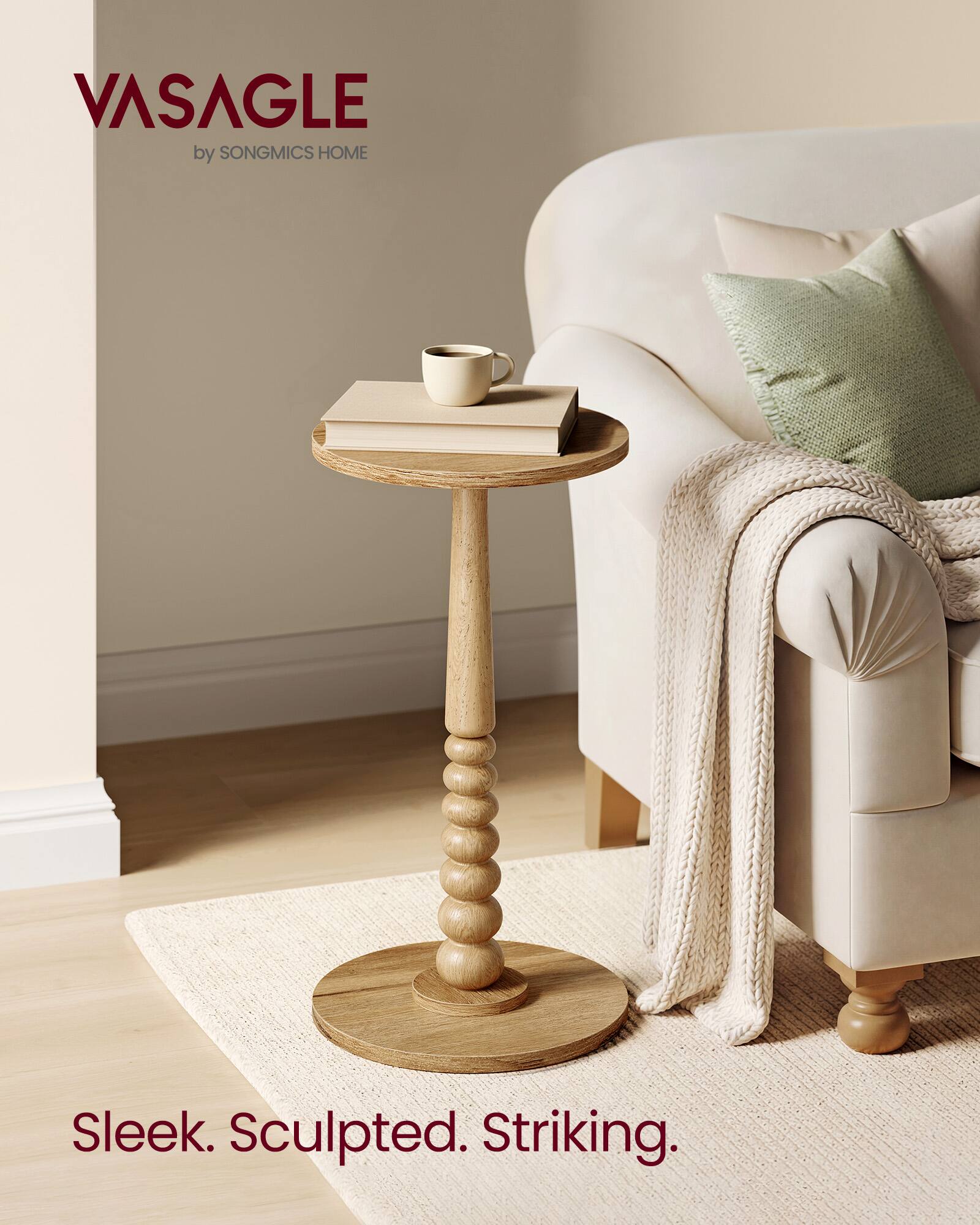 VASAGLE by SONGMICS HOME  
Sleek. Sculpted. Striking.