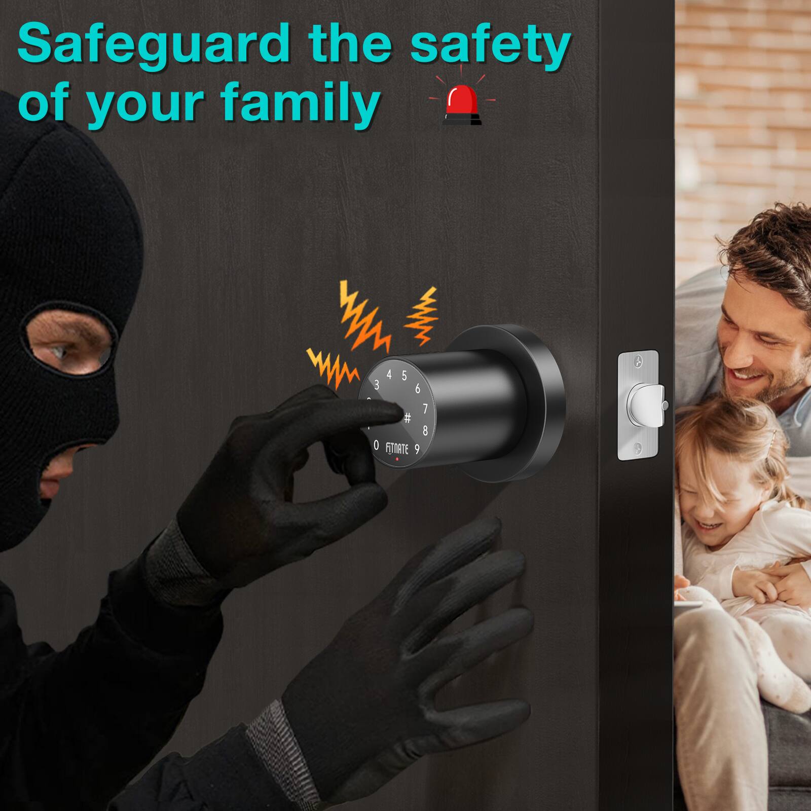 Safeguard the safety of your family 4 5 6 7 # 3 0 FITARTE 9