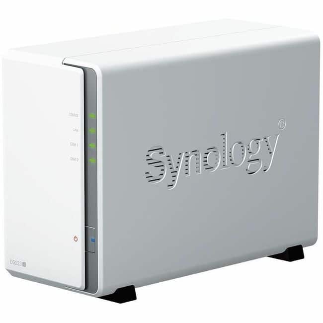 美品 Synology DS233j NAS Synology DiskStation DS223j SAN/NAS Storage System 1 x Realtek