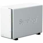 Synology - DiskStation DS223j SAN/NAS Storage System - 1 x Realtek RTD1619 Quad-core (4 Core) 1.70 GHz - 2 x HDD Supported - White