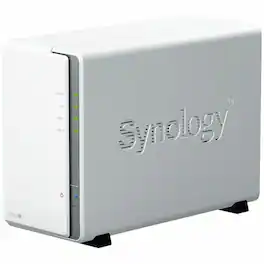Synology - DiskStation DS223j SAN/NAS Storage System - 1 x Realtek RTD1619 Quad-core (4 Core) 1.70 GHz - 2 x HDD Supported - Black