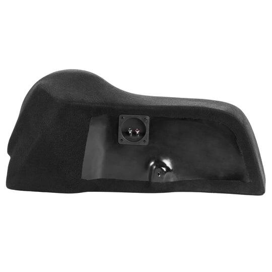 Alt View 1. NVX - 2012-2018 Ford Focus BOOST Box - Custom Fit Empty Single 10" Sealed Subwoofer Enclosure - Black.