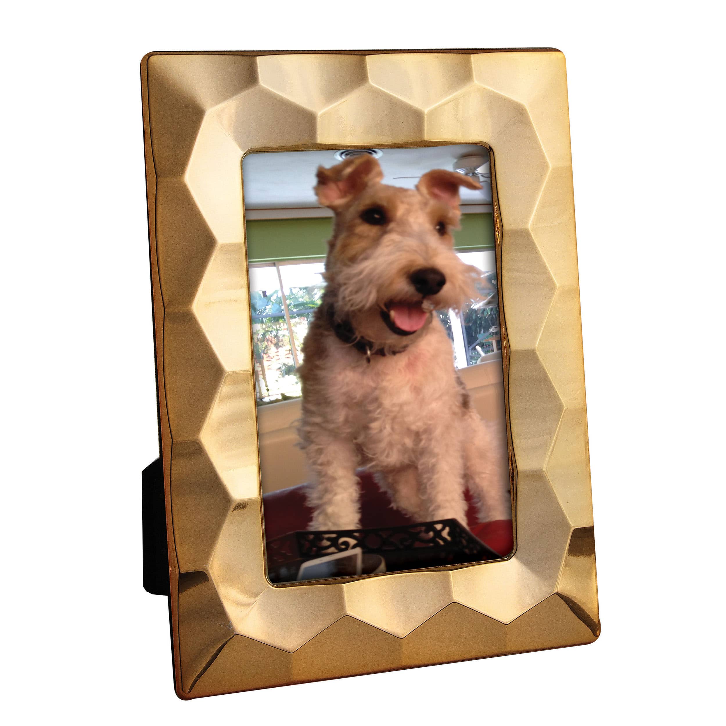 Jiallo - finish 4x6" prism frame - Gold