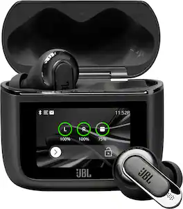 JBL - Tour Pro 3 True Wireless Noise Cancelling Earbuds - 2024 - Black