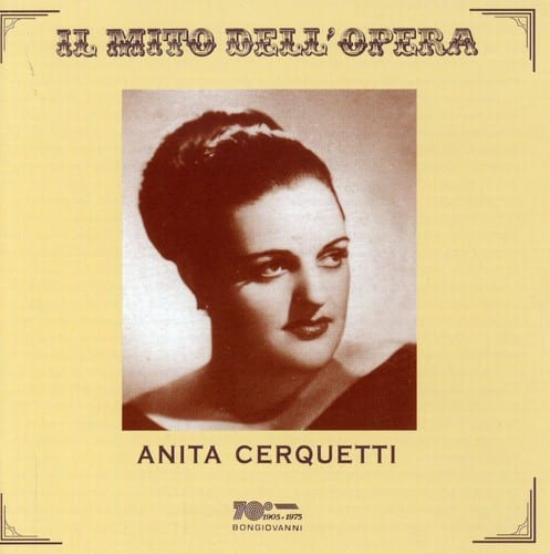 Anita Cerquetti - Recital   - COMPACT DISCS [CD] price history on PriceWatchPro
