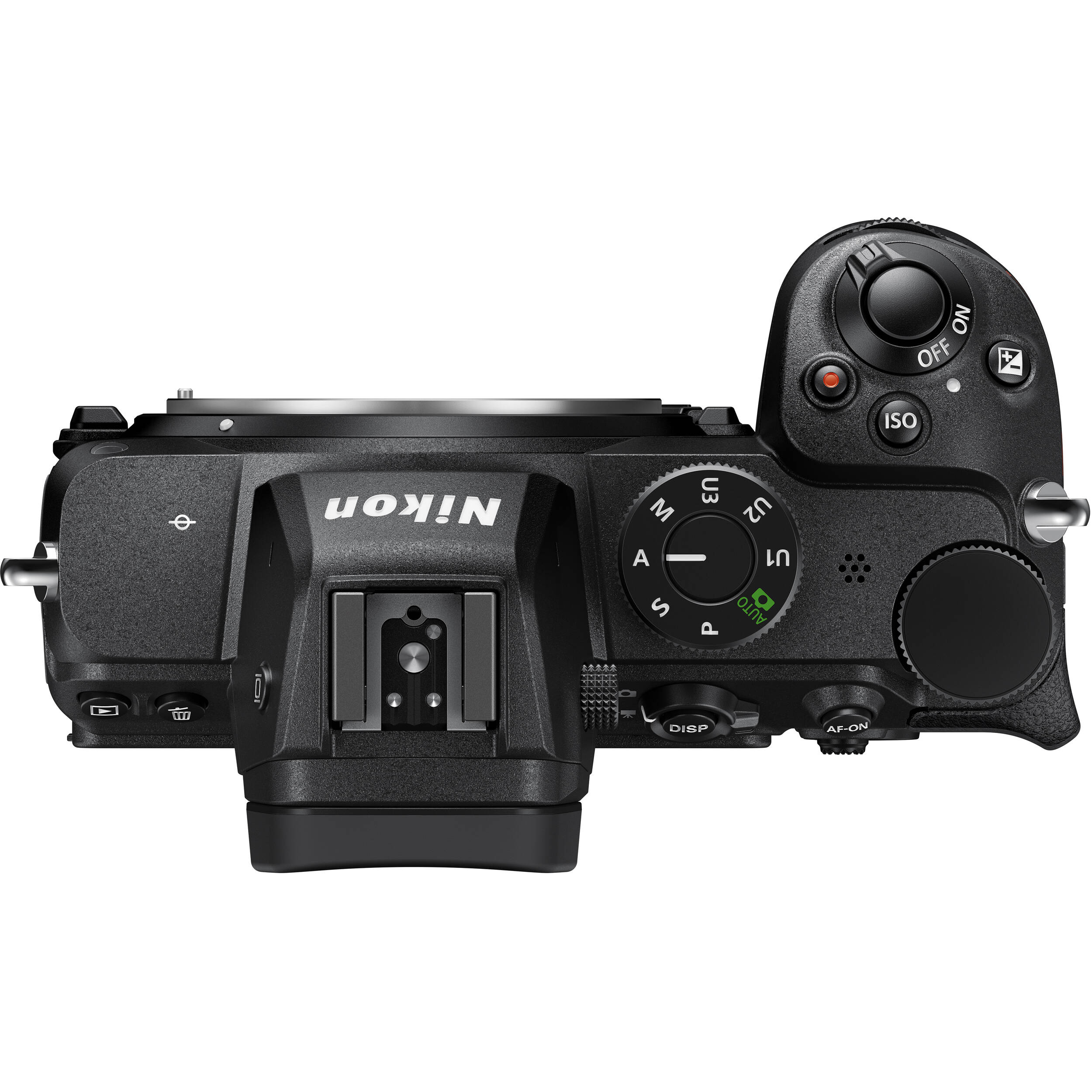 1 NO OFF Z ISO Nikon U3 M U2 A U1 S AUTO P 112 DISP AF-ON