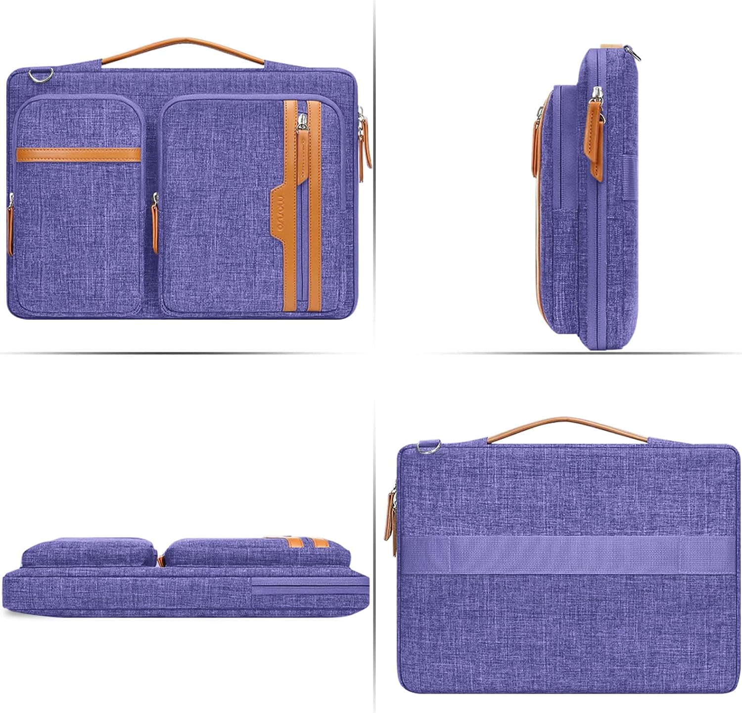 mosiso 360 Protective Laptop Shoulder Bag 15.6 inch Computer Bag