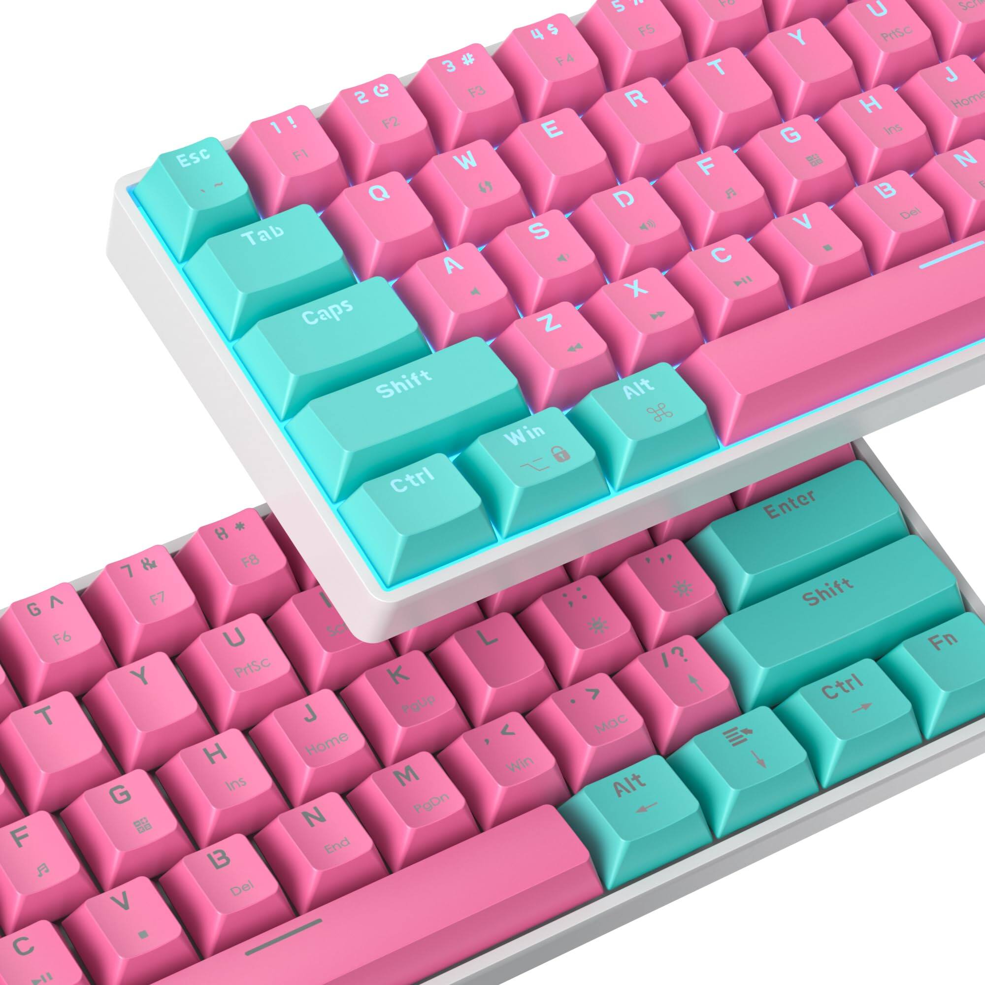 Sure, here is the corrected and grouped text from the image:

**Top Row:**
- Esc
- F1
- F2
- F3
- F4
- F5
- F6
- F7
- F8
- F9
- F10
- F11
- F12

**Second Row:**
- 1
- 2
- 3
- 4
- 5
- 6
- 7
- 8
- 9
- 0
- -
- =

**Third Row:**
- Q
- W
- E
- R
- T
- Y
- U
- I
- O
- P
- [
- ]

**Fourth Row:**
- A
- S
- D
- F
- G
- H
- J
- K
- L
- ;
- '

**Fifth Row:**
- Z
- X
- C
- V
- B
- N
- M
- ,
- .
- /

**Sixth Row:**
- Tab
- Caps
- Shift
- Win
- Ctrl
- Alt
- Spacebar