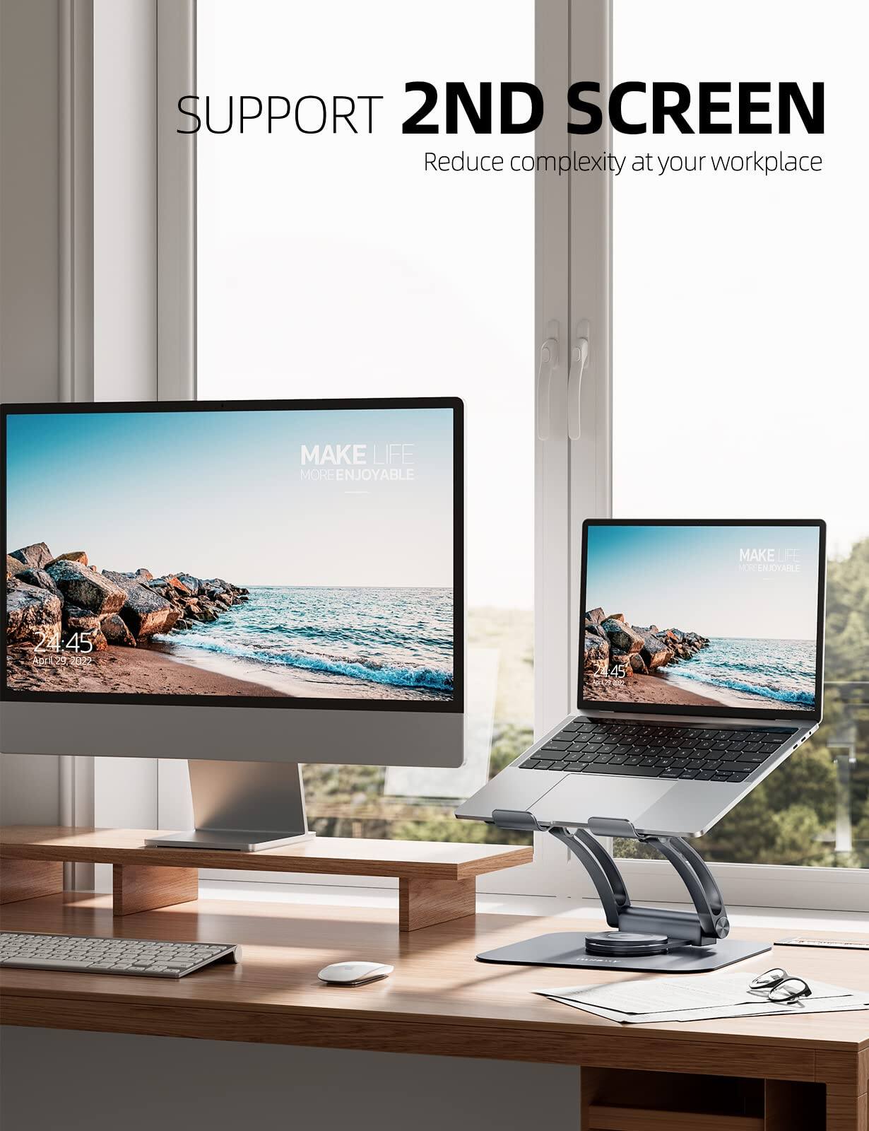 SUPPORT 2ND SCREEN  
Reduce complexity at your workplace  
MAKE LIFE MORE ENJOYABLE  
24:45  
App  
29.2022  
45 NOC