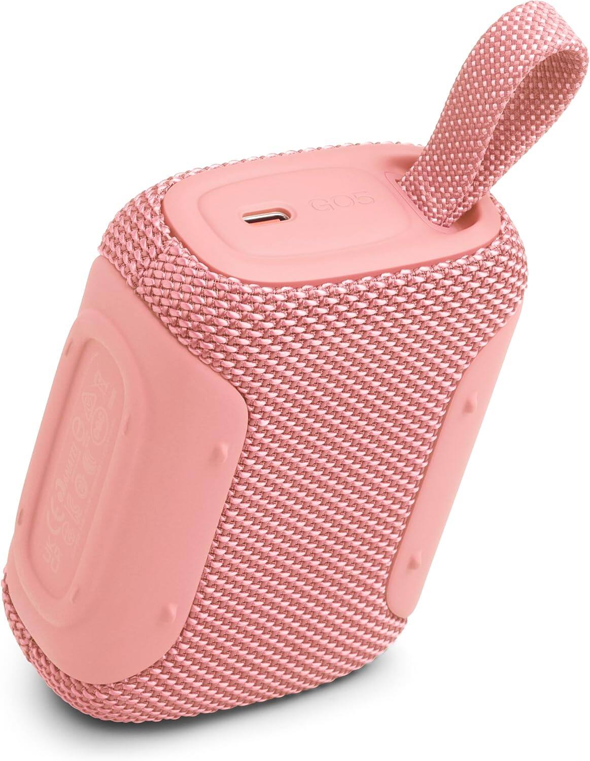 Alt View 1. JBL - Go 5 Portable Bluetooth Speaker Pink - Pink.