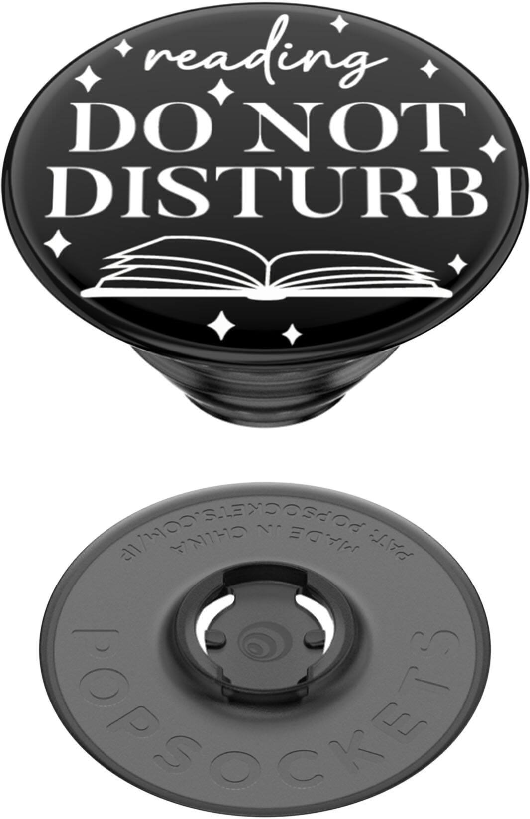 The text on the image reads "reading DO NOT DISTURB".