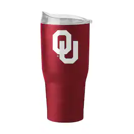 Logo Brands - Oklahoma Sooners 30oz. Flipside Powder Coat Tumbler - Multicolor