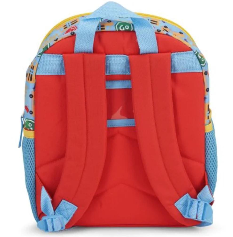 Alt View 10. Disney - Cocomelon Wheels on the Bus 12 Inch Kids Backpack - Red.