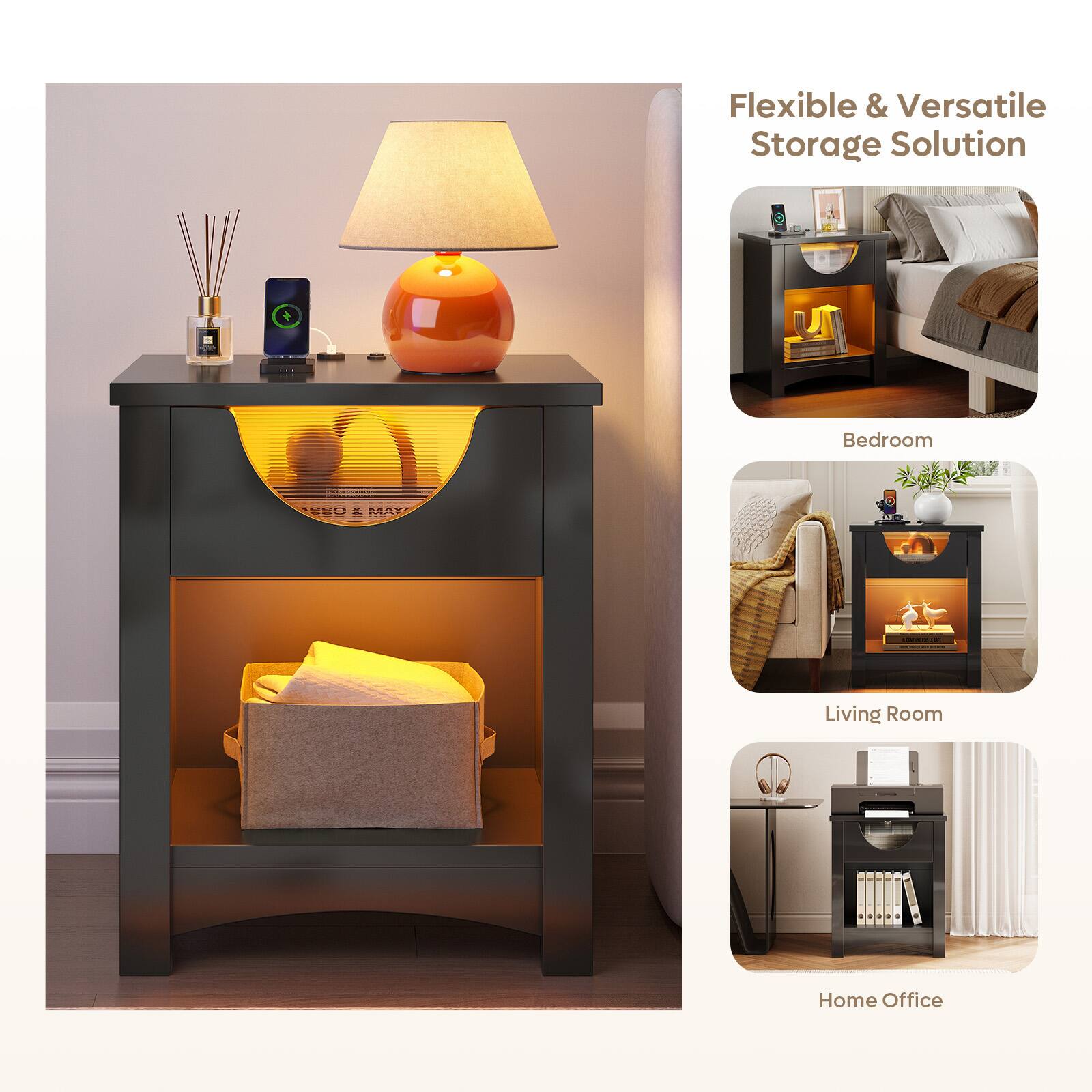 Flexible & Versatile Storage Solution

Bedroom

Living Room

Home Office