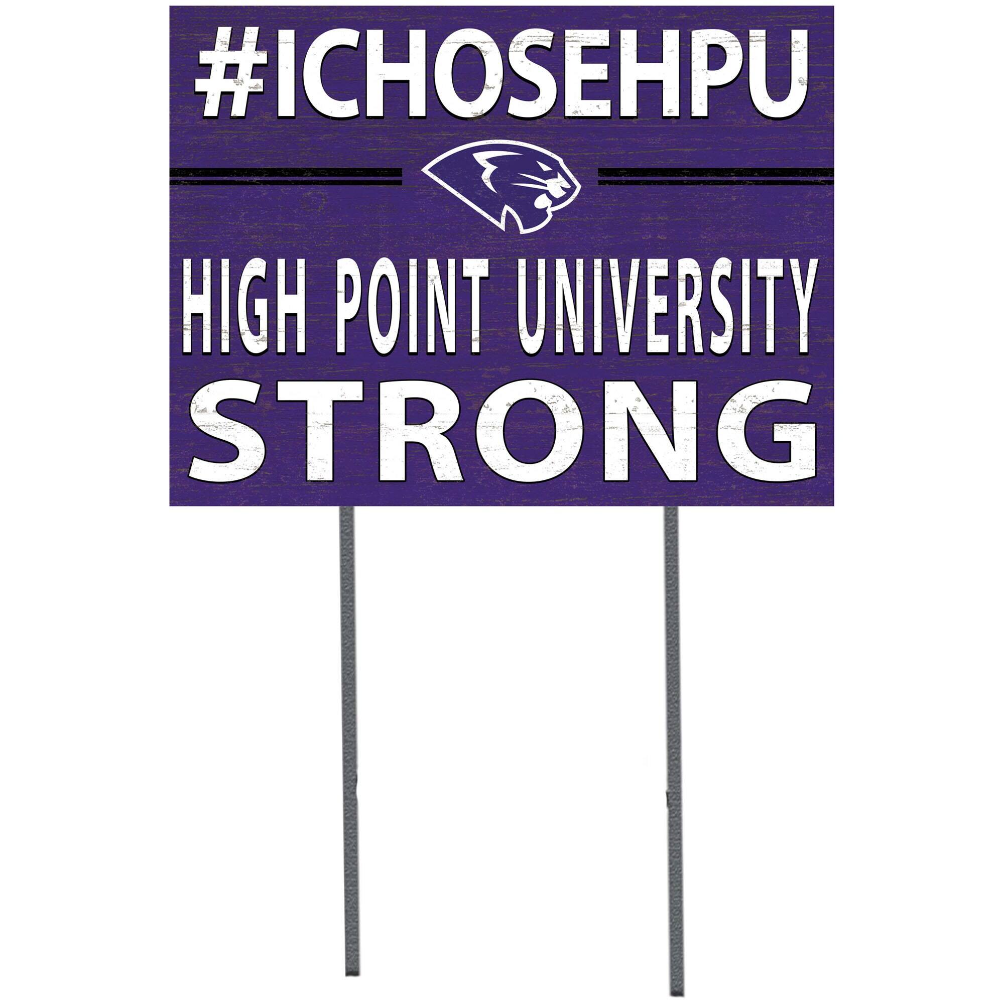 High Point Panthers 18" x 24" Yard Sign