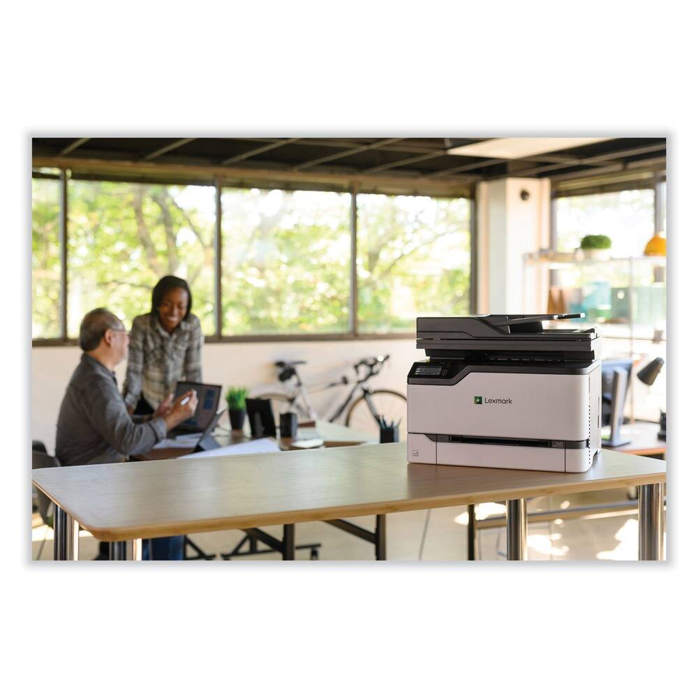 Angle. Lexmark - 40N9070 CX331adwe Copy/Fax/Print/Scan Multifunction Color Laser Printer - false.