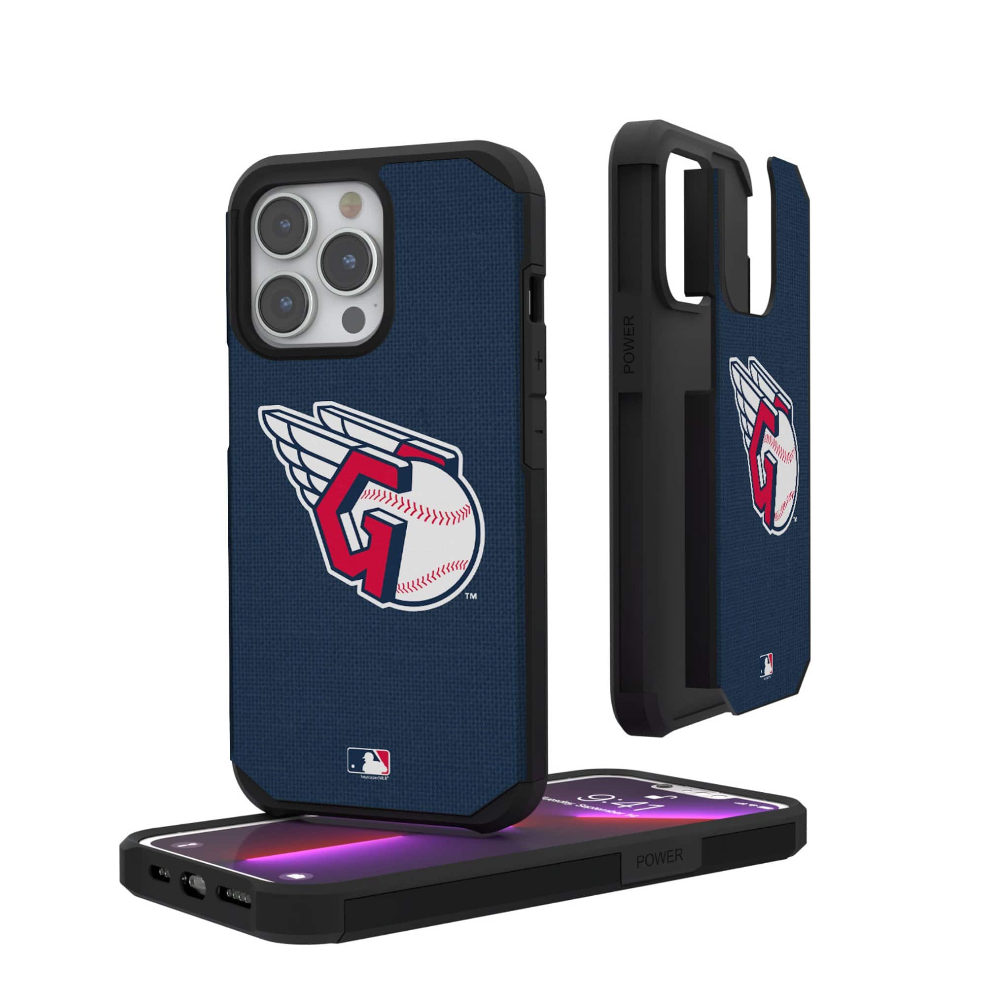 Keyscaper - MLB - Cleveland Guardians iPhone Solid Design Rugged Case - 12 mini/13 mini - Multicolor price history on PriceWatchPro