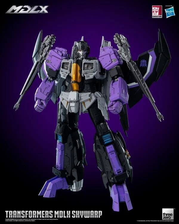 MDLX  
TRANSFORMERS GENERATIONS  
MDLX SKYWARP  
three zero