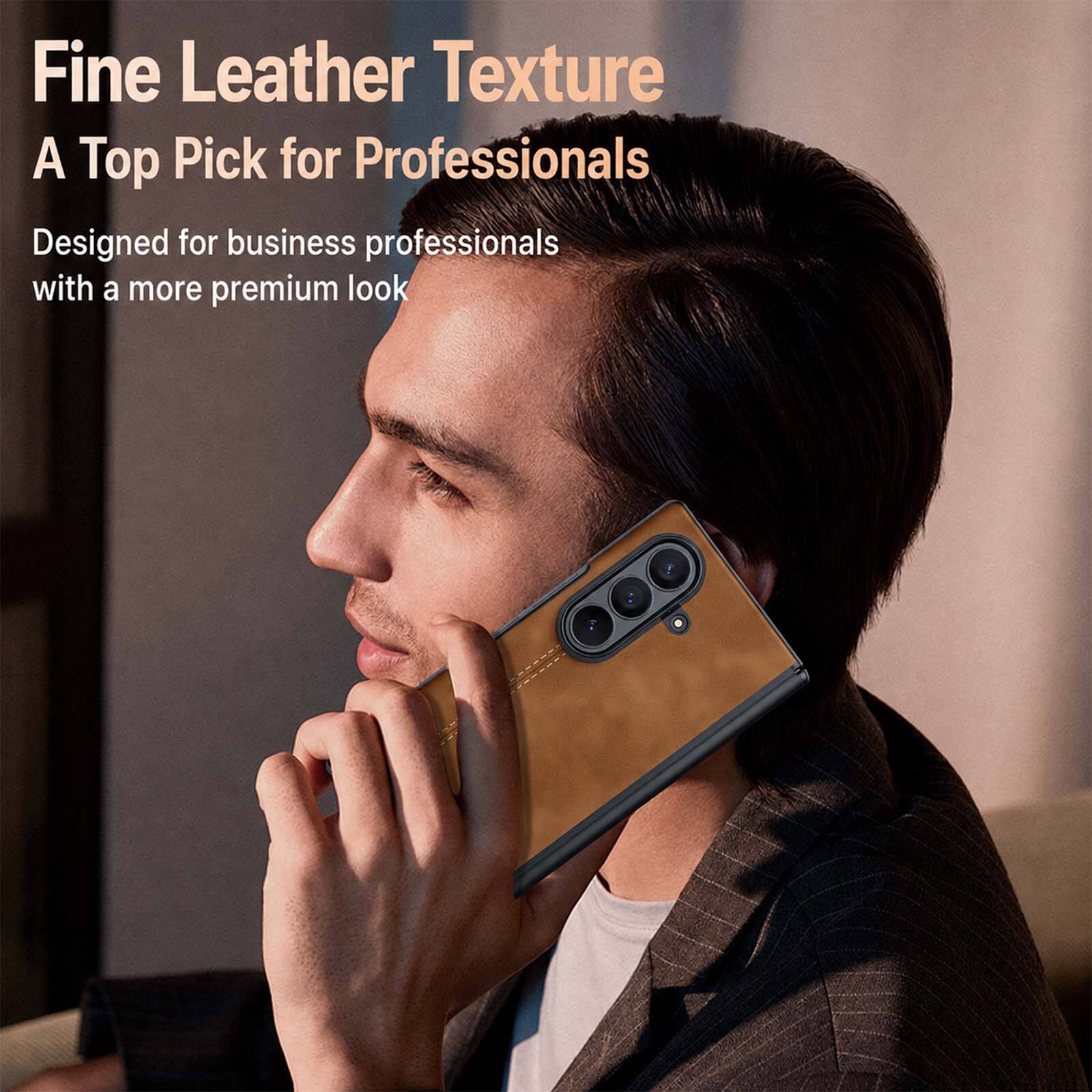 Fine Leather Texture  
A Top Pick for Professionals  
Designed for business professionals with a more premium look