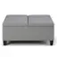 Alt View 11. Simpli Home - Ellis Coffee Table Storage Ottoman - Dove Grey.