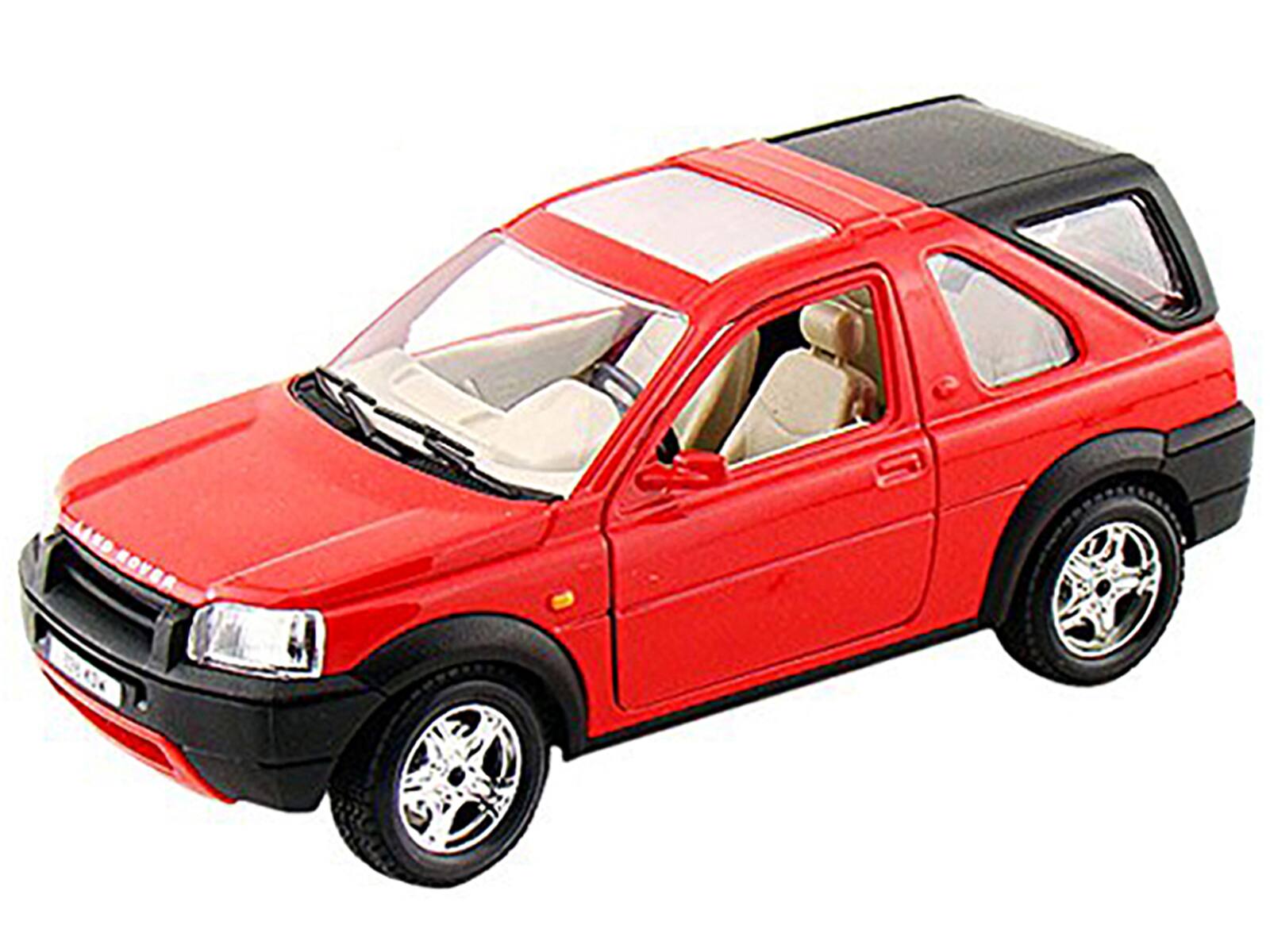 Alt View 1. Bburago - Land Rover Freelander Red 1/24 Diecast Model Car by Bburago.