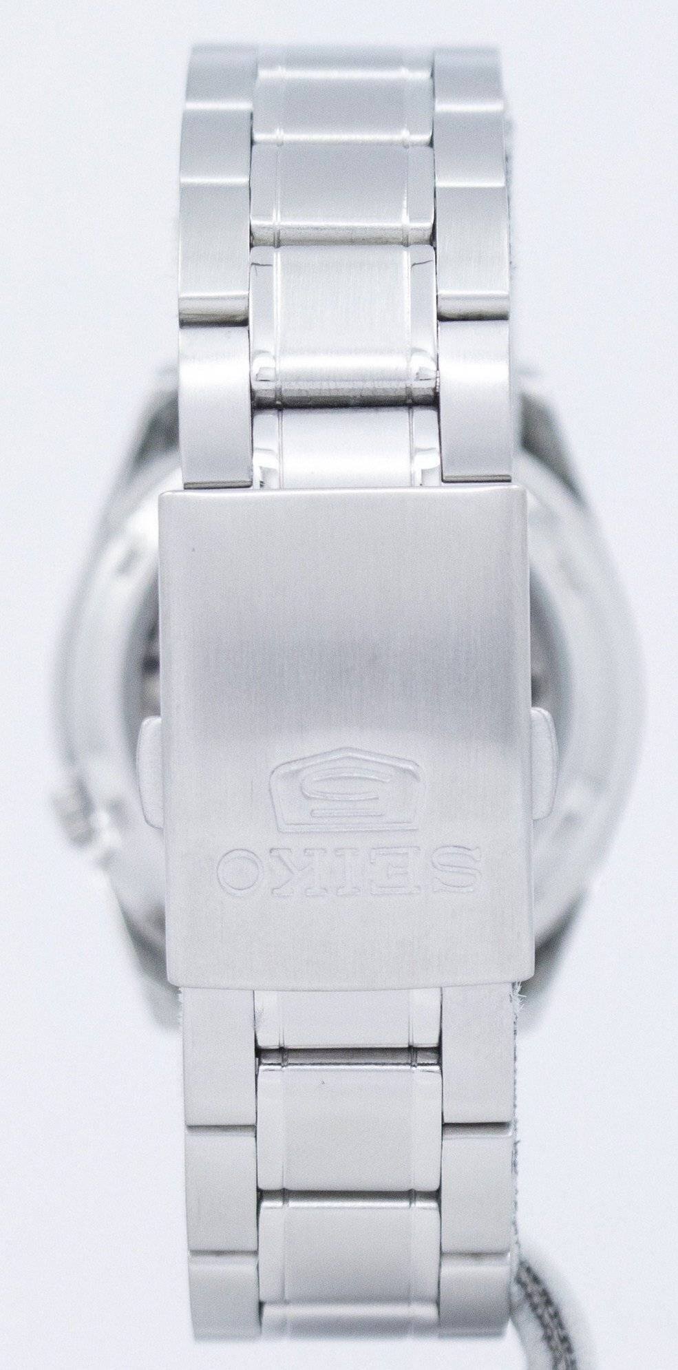 Back. Seiko - Seiko 5 Automatic SNKL45 SNKL45K1 SNKL45K Men's Watch - Silver.