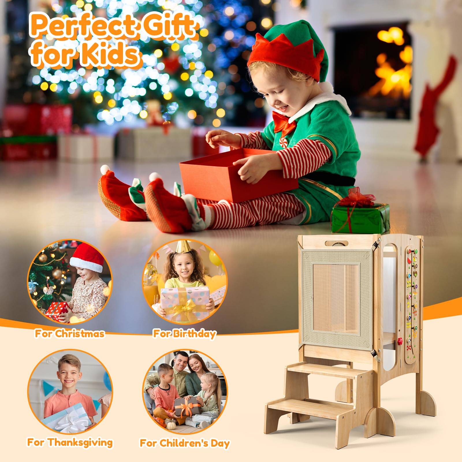 Perfect Gift for Kids

For Christmas  
For Birthday  
For Thanksgiving  
For Children's Day