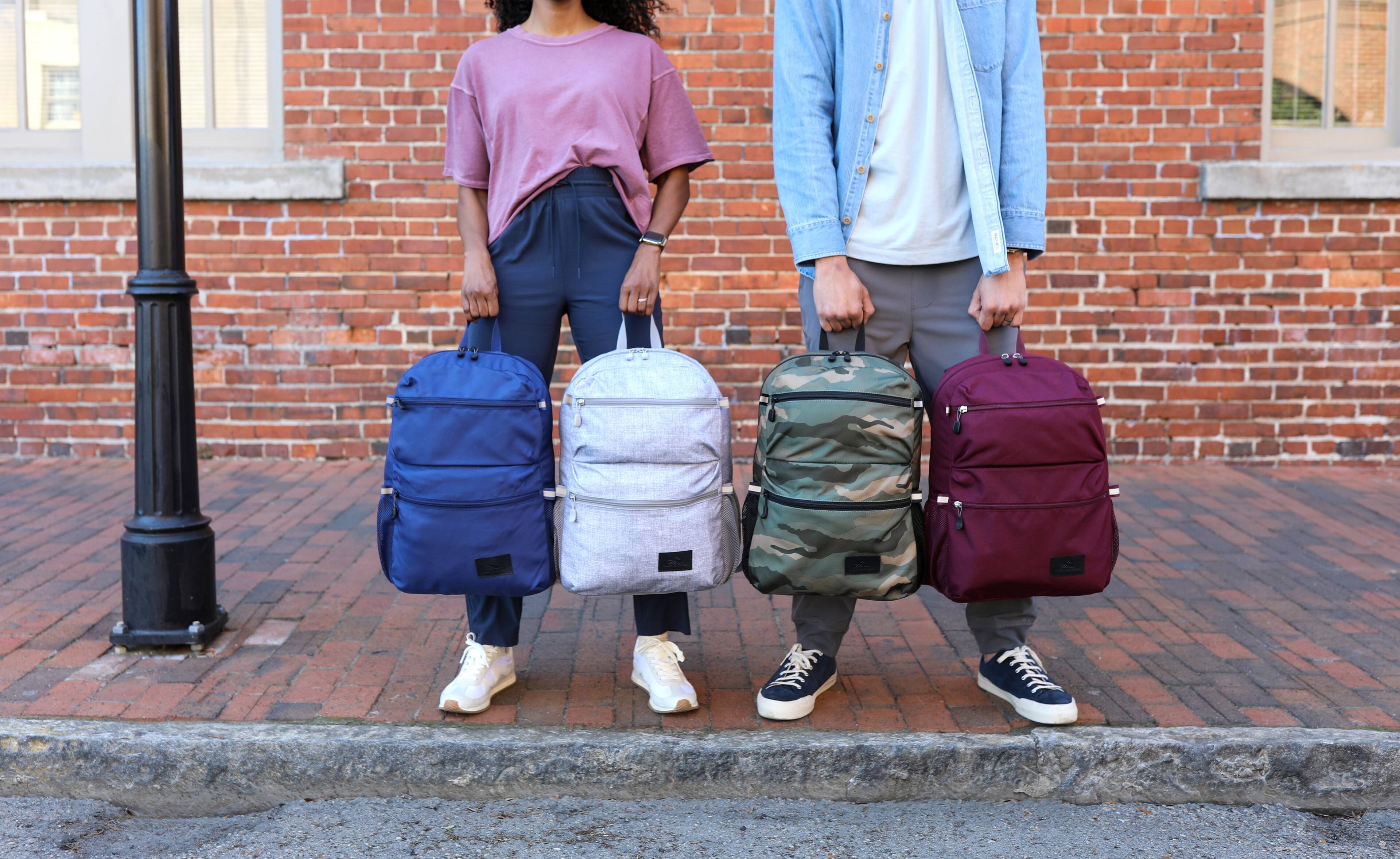 Alt View 1. High Sierra - BTS 2020 Everclass Backpack - Natural Camo.