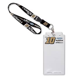 WinCraft - Aric Almirola Name & Number Lanyard with Credential Holder - Multicolor
