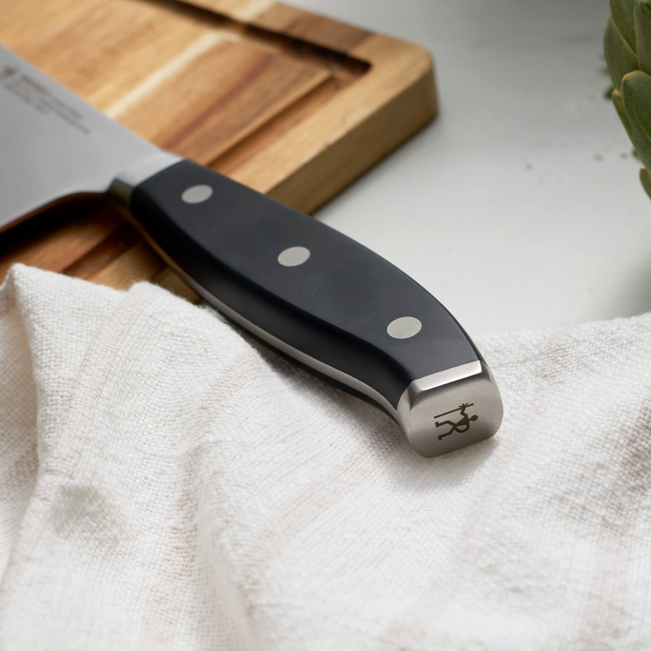Alt View 3. Henckels - Henckels Forged Premio 6-inch Meat Cleaver - Stainless Steel.