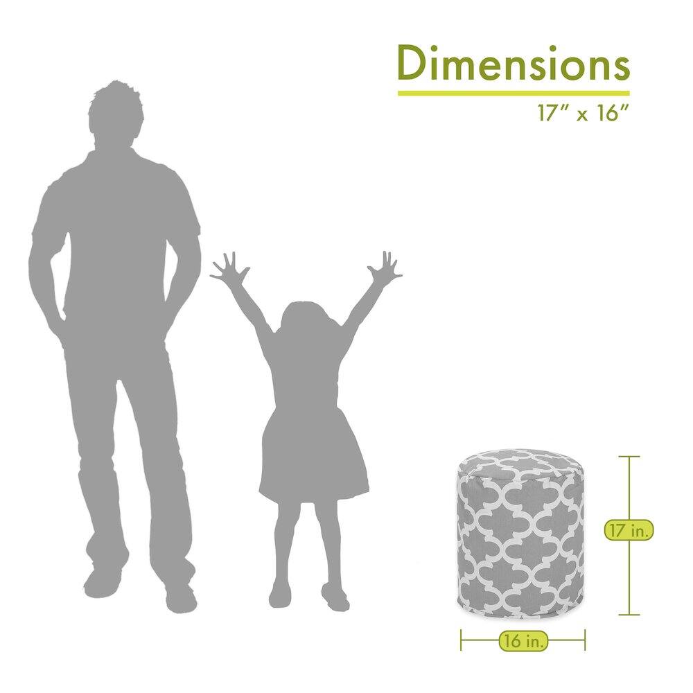 Dimensions: 17" x 16"