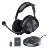 Turtle Beach - Stealth Pro II Multiplatform Wireless Over-Ear Gaming Headset for Windows, PlayStation 5, PlayStation 4, & Mobile - Black