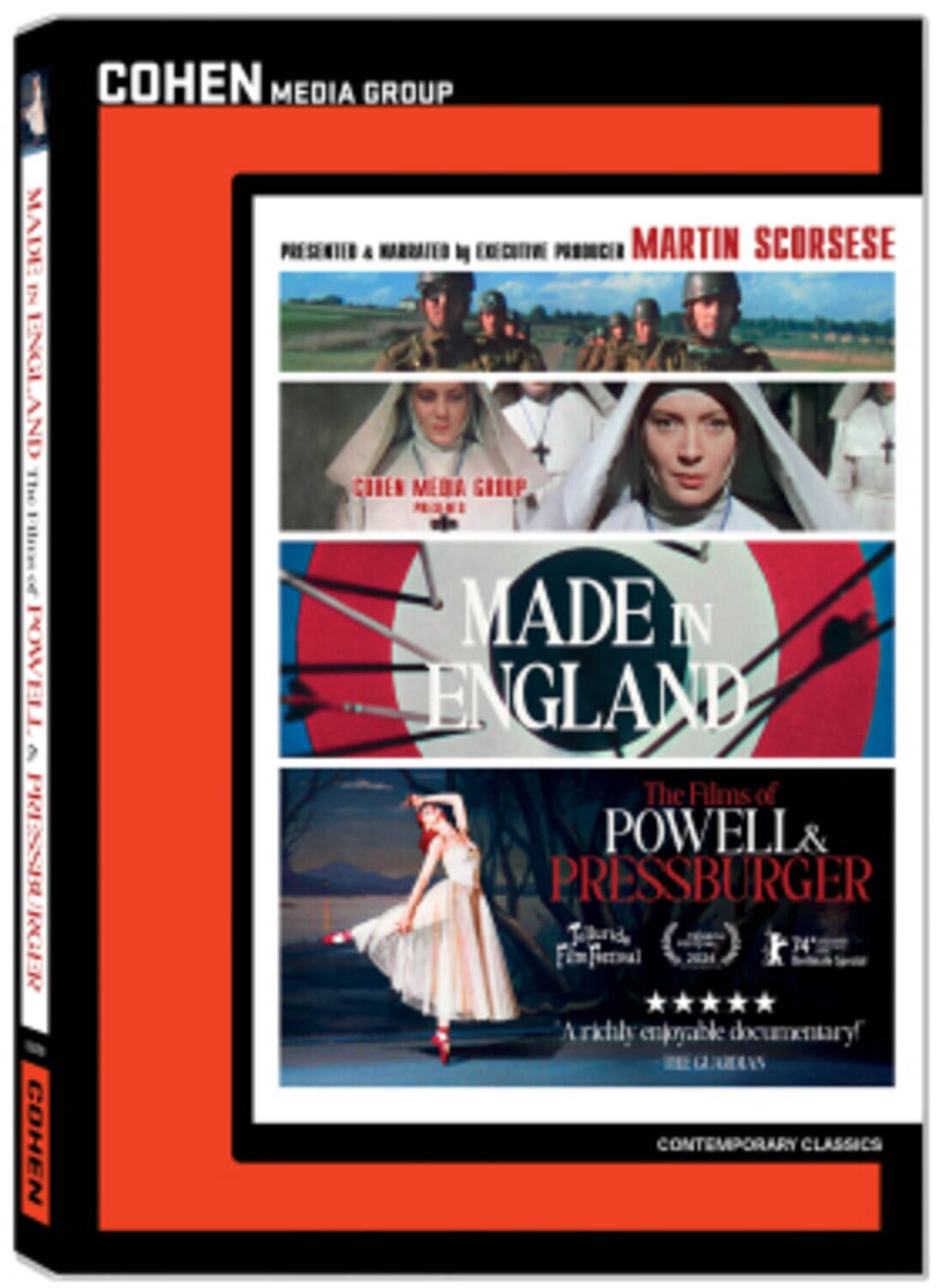Front. Made in England: The Films of Powell and Pressburger   - DVD.