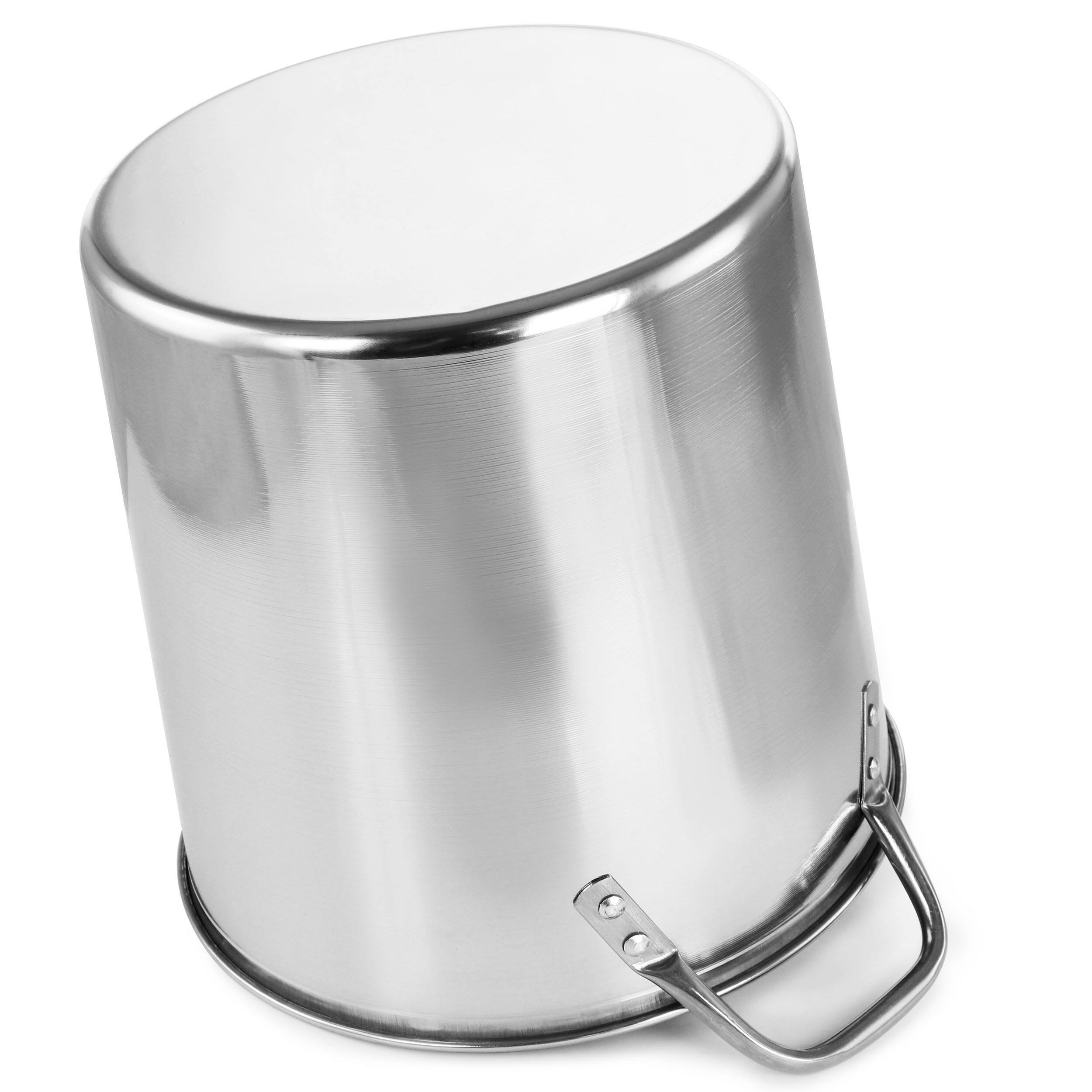 Alt View 2. Gibson - Gibson Everyday Whittington 8 Quart Stainless Steel Stock Pot with Lid - Silver.