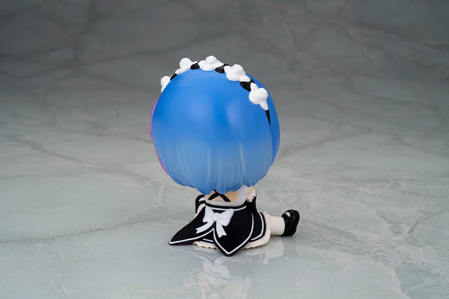 Alt View 2. PopMarket - Penguin Parade - Re: Zero Starting Life - Rem Petanko Sofubi Soft Vinyl Figure   - Collectibles - Multicolor.