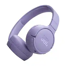 Front. JBL - JBL Tune 670NC - Adaptive Noise Cancelling with Smart Ambient Wireless On-Ear Headphones, (Purple) - Purple.